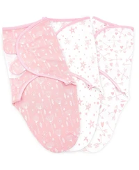 Bublo Baby Swaddle Blanket Girl