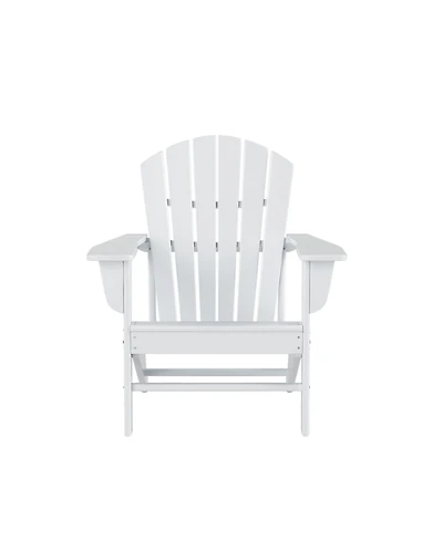 All-Weather Contoured Outdoor Poly Adirondack Chair