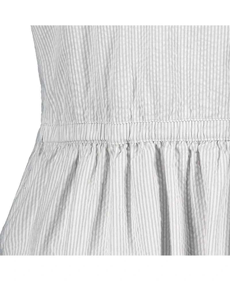 Hope & Henry Women's A-Line Dress with Sash