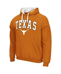 Men's Colosseum Texas Orange Longhorns Big & Tall Arch Logo 2.0 Pullover Hoodie