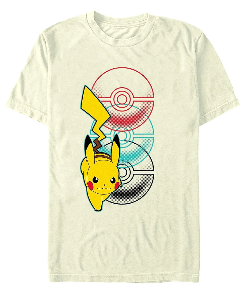 Fifth Sun Men's Poke Bounce Short Sleeve T-shirt