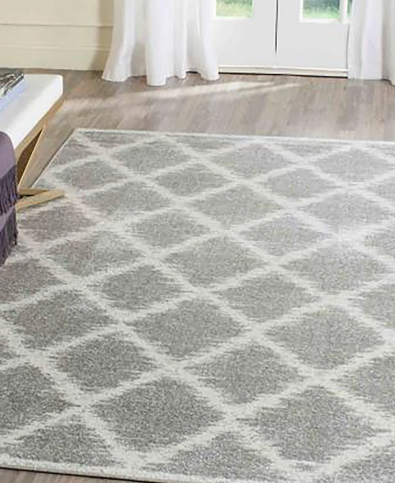 Safavieh Adirondack 120 Silver and Ivory 8' x 10' Area Rug