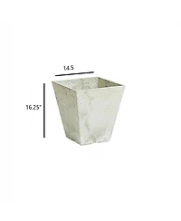 Novelty 35080 Ella Square Planter Mint 8 inch