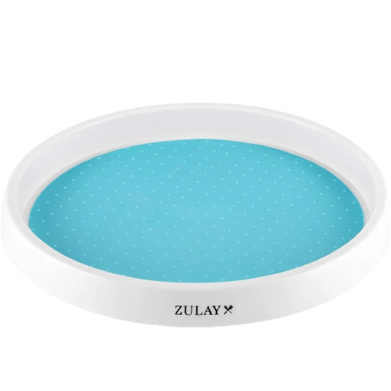 Zulay Kitchen Lazy Susan Cabinet Organizer With Silicone Padded Grip