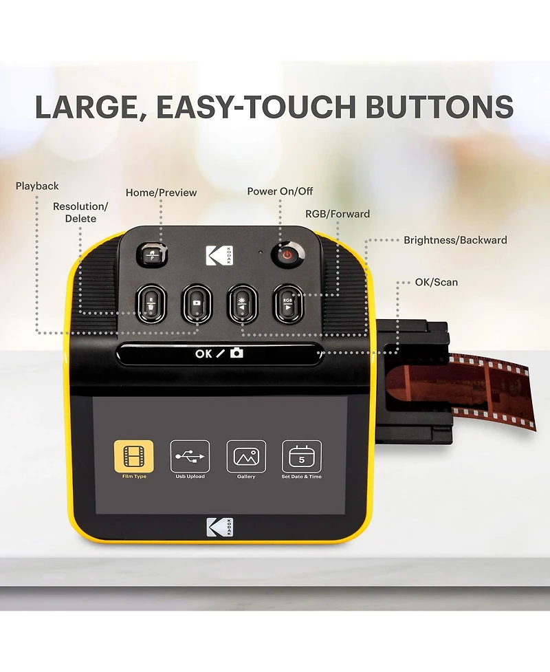 Kodak Slide N Scan Digital Film Photo Scanner & Slide Portable Scanner