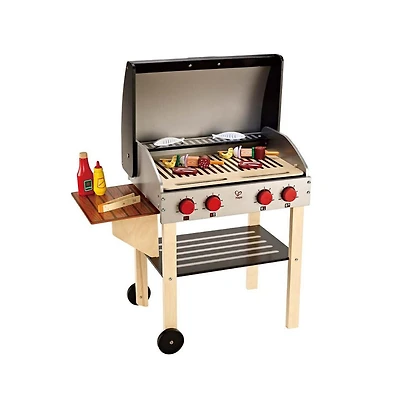 Hape Wooden Gourmet Grill and Shish Kabob Play Kitchen