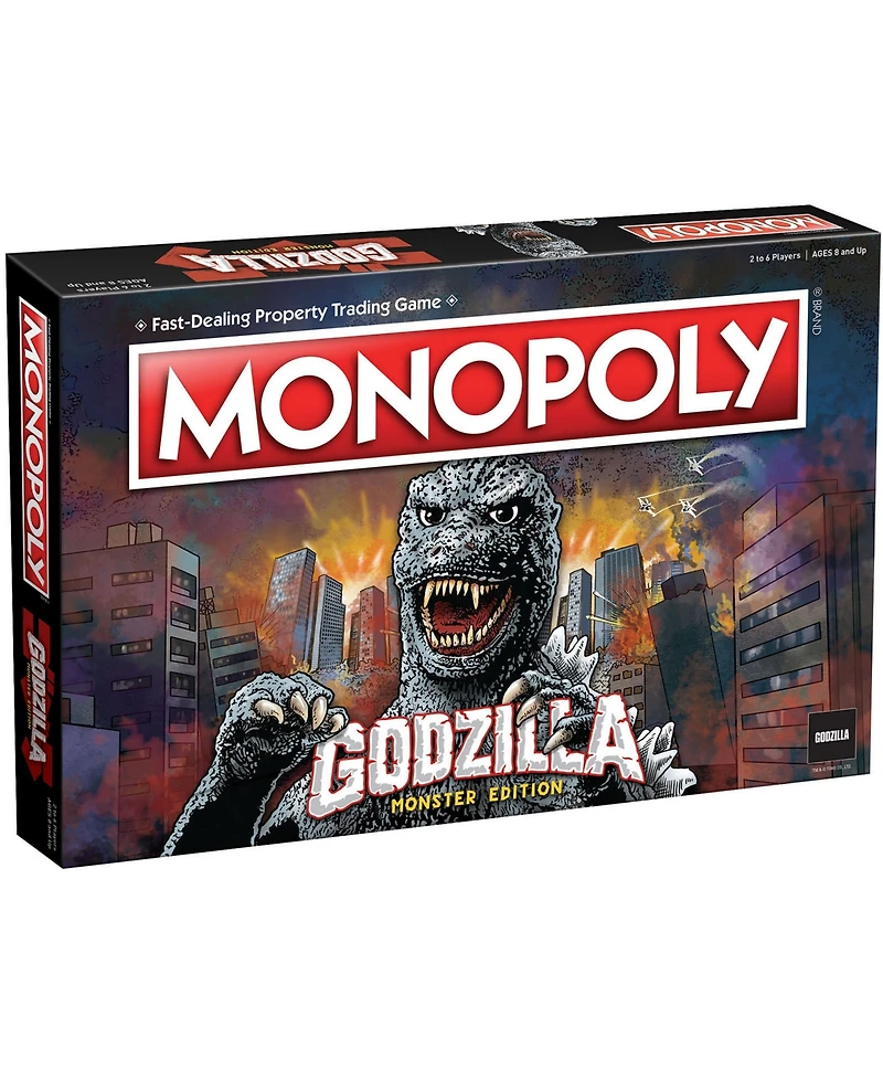 USAopoly Monopoly Godzilla Game