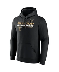 Men's Fanatics Black Lafc 2022 Mls Cup Champions Locker Room Pullover Hoodie