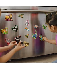 Melissa & Doug 2-Pk. Wooden Animals & Dinosaurs Magnets