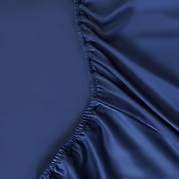 Fabdreams Organic 300 Thread Count Certified Cotton Percale Fitted Sheet