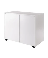 Winsome Halifax 26.3" Wood 2-Drawer Wide Filing Storage Cabinet