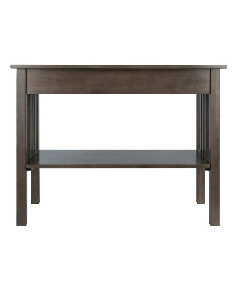 Winsome Stafford 29.92" Wood Console Hall Table