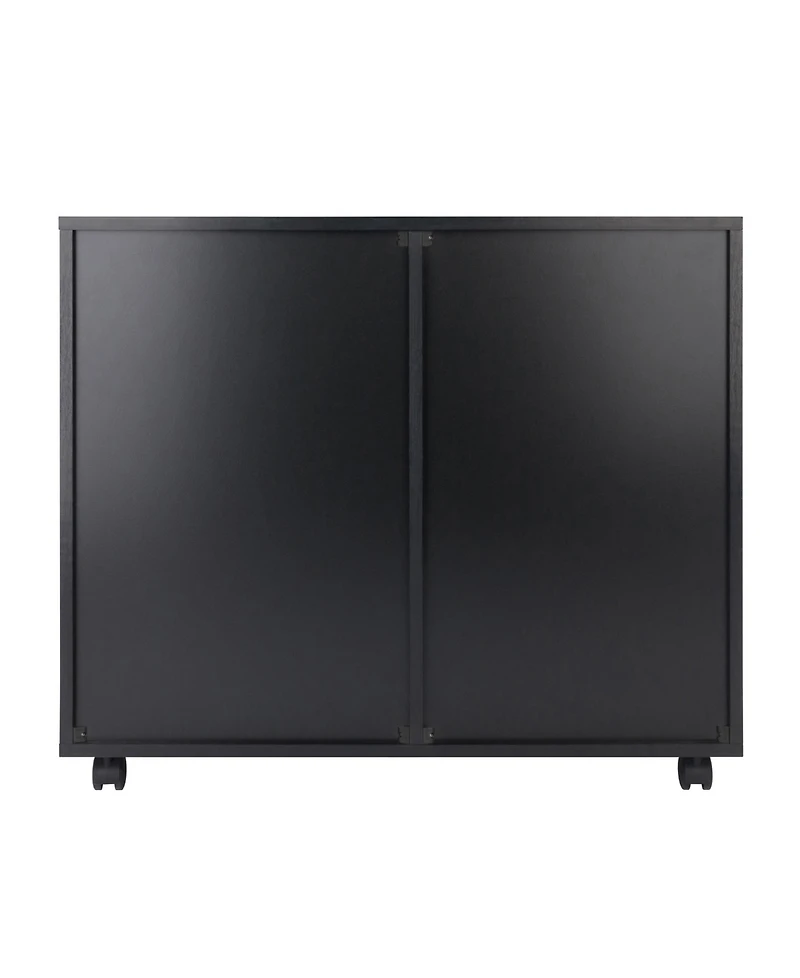 Winsome Halifax 26.3" Wood 2-Drawer Wide Filing Storage Cabinet