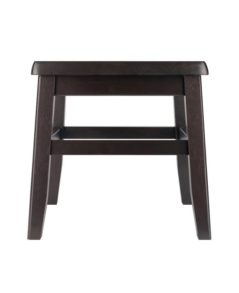 Winsome Kaya 2-Piece Wood Conductor Stool Set