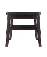 Winsome Kaya 2-Piece Wood Conductor Stool Set