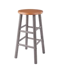 Winsome Huxton 2-Piece Wood Counter Stool Set