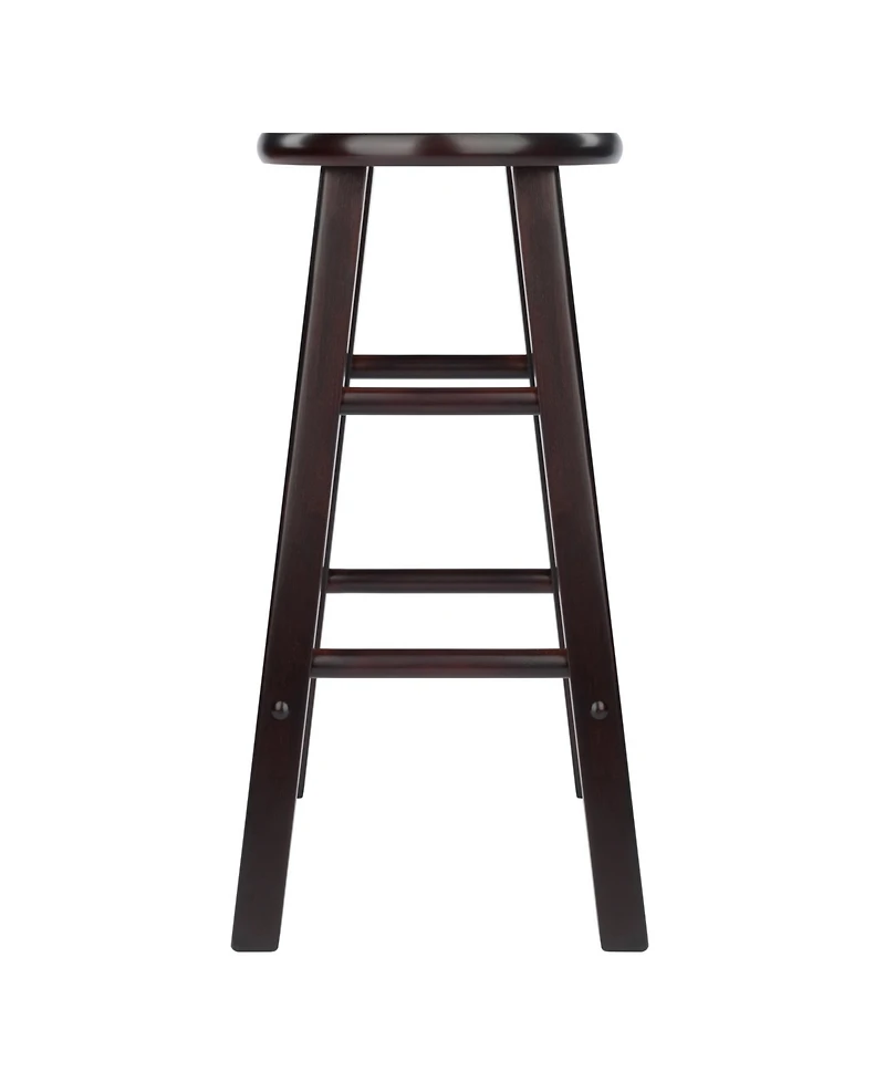 Winsome Element 2 Piece Wood Counter Stool Set