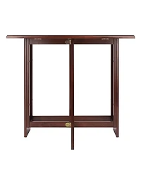 Winsome Clara 29.53" Wood Double Drop Leaf Dining Table