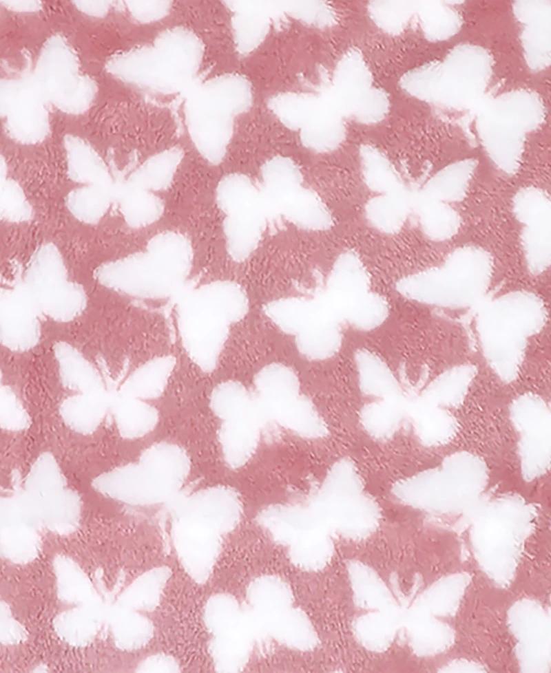 3 Stories Trading Baby Girls Cozy Flannel Fleece Blankets, Pack of 2
