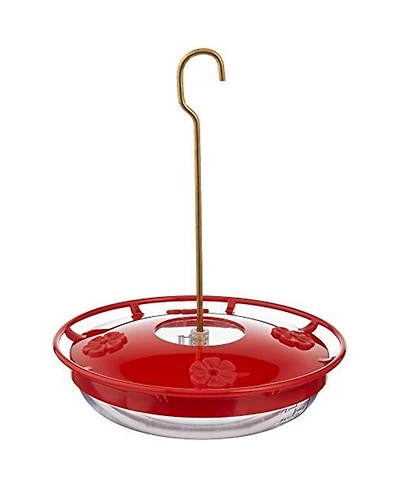 Aspects HummZinger HighView Hanging Hummingbird Feeder, 12 oz - Red