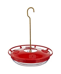 Aspects HummZinger HighView Hanging Hummingbird Feeder, 12 oz - Red