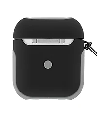 WITHit Black and Grey Sport Cover designed for Apple AirPods