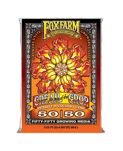 FoxFarm 50/50 Cream of the Crop Perilite & Coconut Coir, 2 Cf