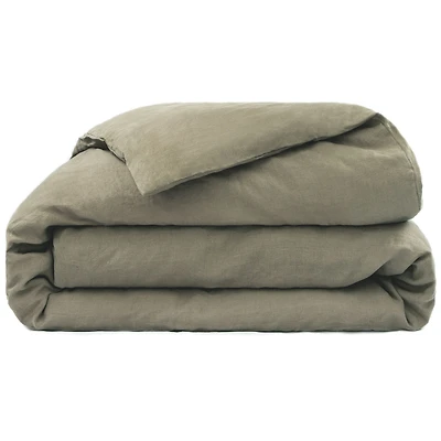 100% French Linen Duvet Cover - Full/Queen
