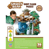 Masterpieces Smokey Bear 36 Piece Floor Jigsaw Puzzle for Kids
