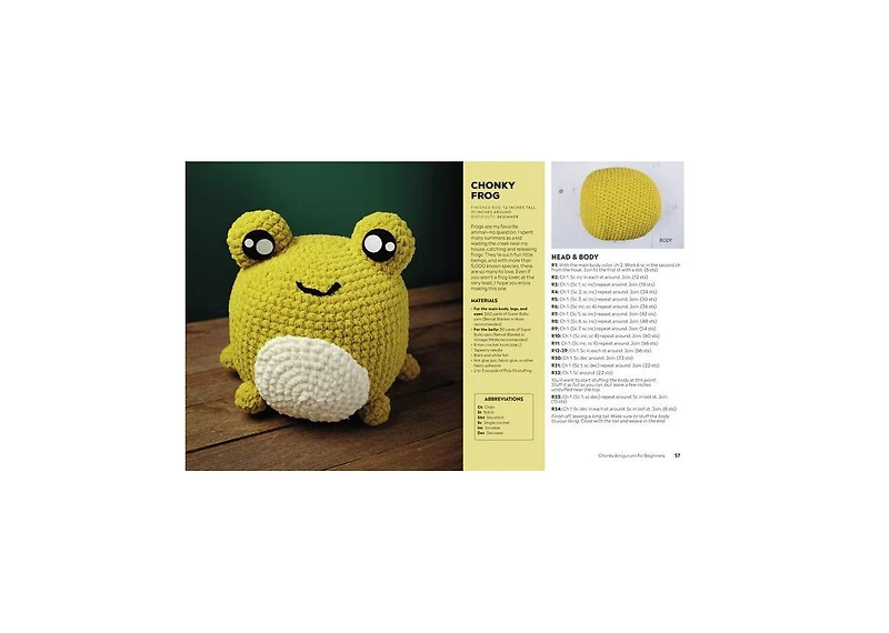 Chonky Amigurumi- How to Crochet Amazing Critters Creatures with Chunky Yarn by Sarah Csiacsek