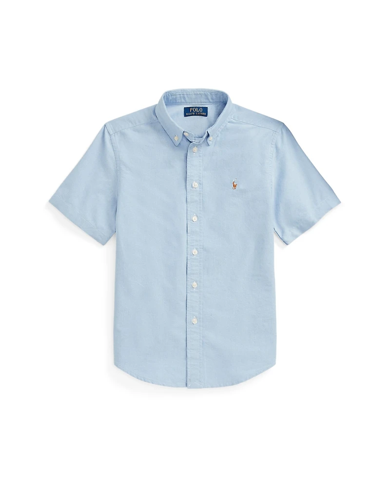 Polo Ralph Lauren Big Boys Cotton Oxford Short-Sleeve Shirt