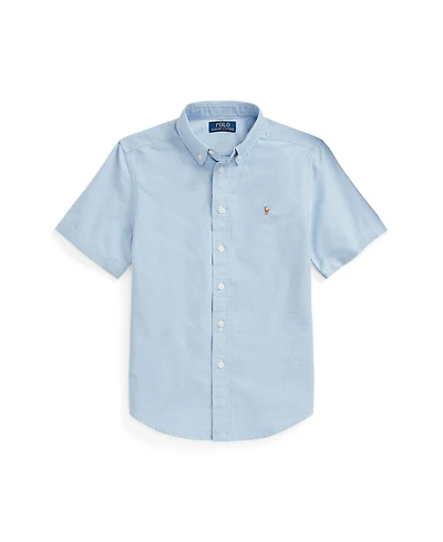 Polo Ralph Lauren Big Boys Cotton Oxford Short-Sleeve Shirt
