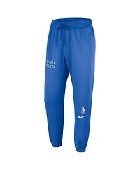 Men's Nike Royal Brooklyn Nets 2022/23 City Edition Showtime ThermaFlex Sweatpants