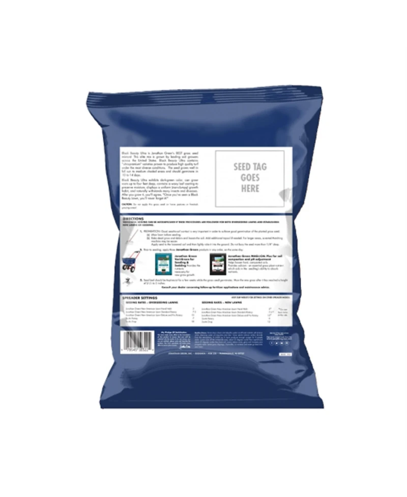 Jonathan Green (#10321) Black Beauty Ultra Grass Seed, 3lb bag