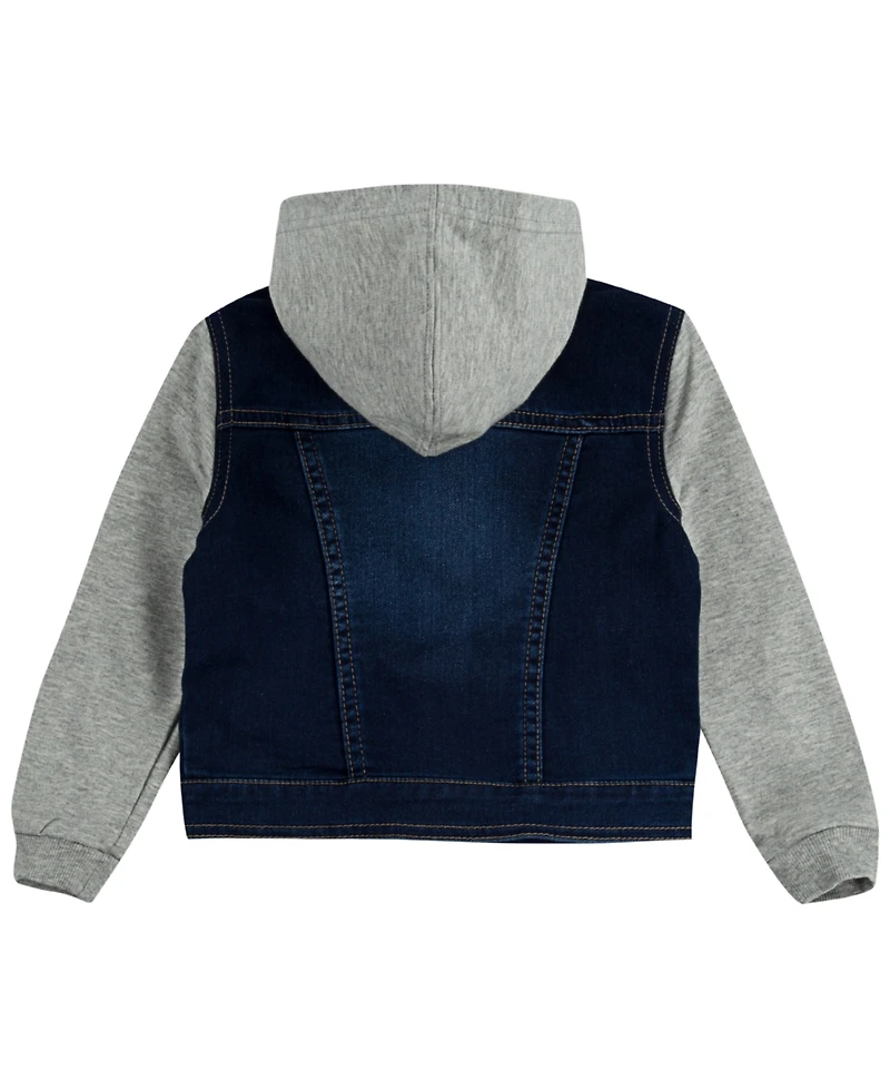 Levi's Baby Boys French Terry Sleeve Trucker Jacket
