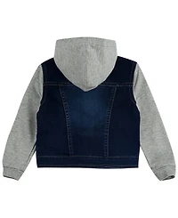Levi's Baby Boys French Terry Sleeve Trucker Jacket