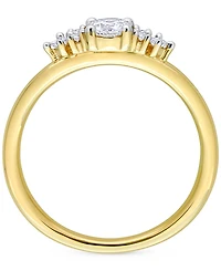 Diamond Engagement Ring (3/8 ct. t.w.) 14k Gold