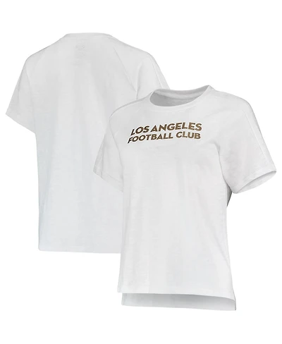 Women's Concepts Sport White Lafc Resurgence T-shirt