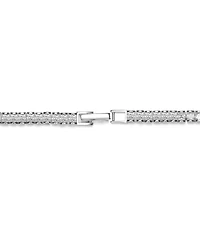 Sterling Silver Shimmering Clear Cubic Zirconia Tennis Bracelet