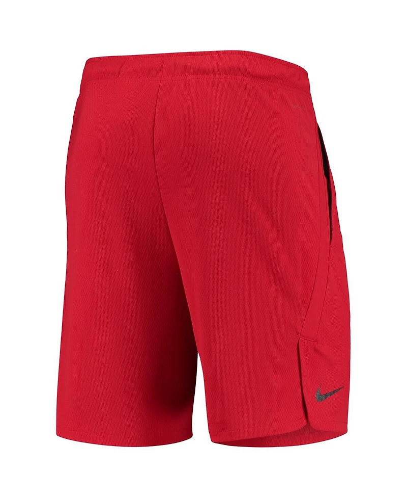 Men's Nike Scarlet Ohio State Buckeyes Hype Performance Shorts