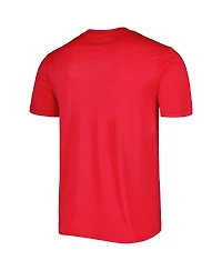 Men's Concepts Sport Red, Black Toronto Raptors Badge T-shirt and Pajama Pants Sleep Set