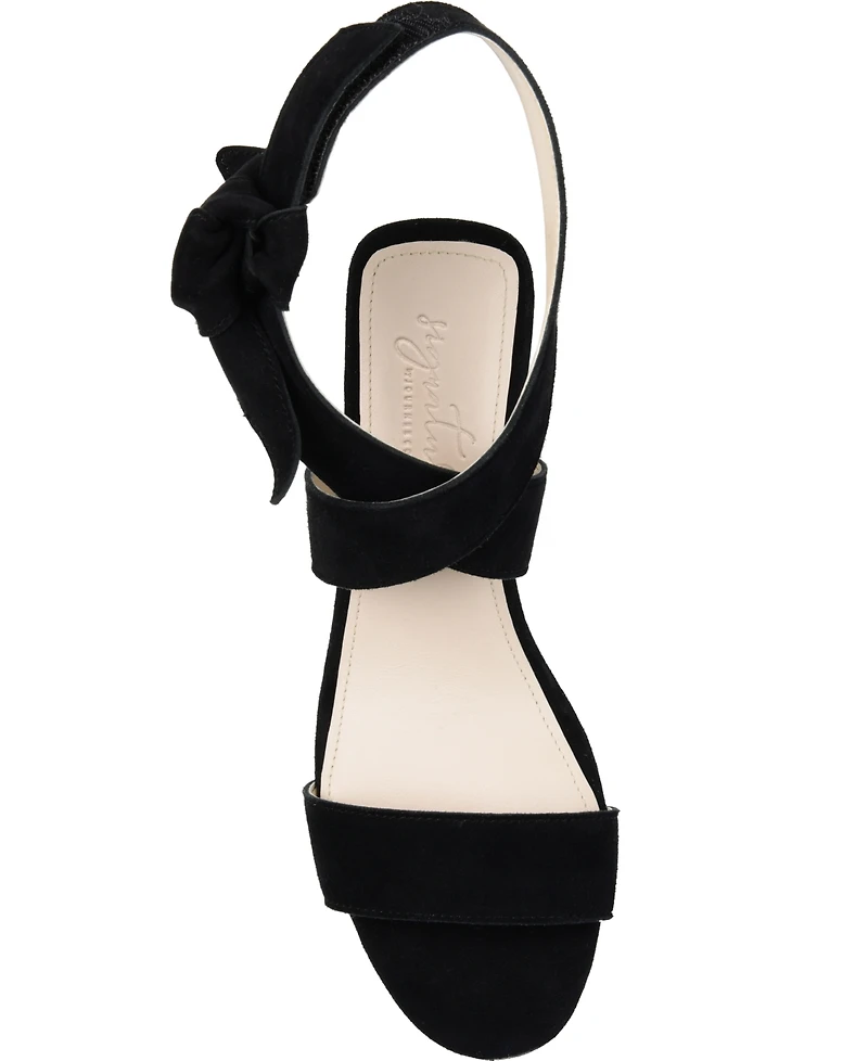 Journee Signature Women's Hether Block Heel Sandals