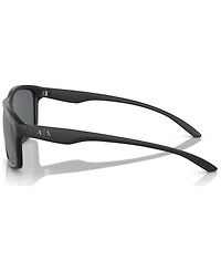 A|X Armani Exchange Men's 59 Sunglasses, AX4122S59-z