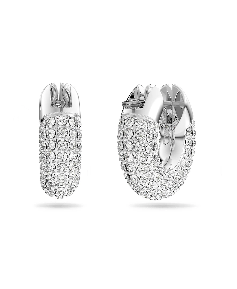 Swarovski Dextera Pave Hoop Earrings