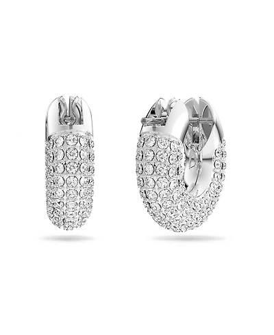 Swarovski Dextera Pave Hoop Earrings
