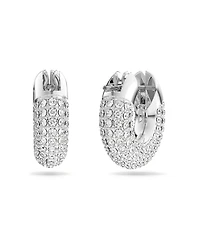 Swarovski Dextera Pave Hoop Earrings