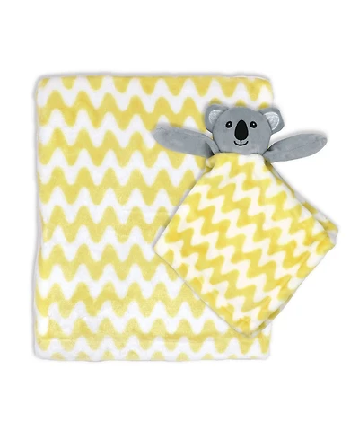 3 Stories Trading Baby Boys or Baby Girls Blanket and Nunu, 2 Piece Set