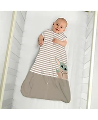 Lambs & Ivy Star Wars Baby Yoda Grogu The Child Cotton Wearable Blanket