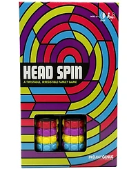 Project Genius Head Spin Family Two-Player Fidget-Spinner Game