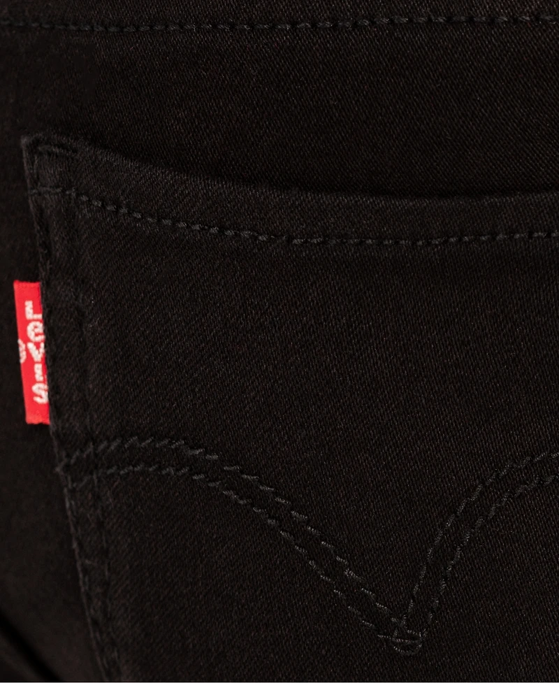 Levi's Little Girls Adjustable Waistband Stretch Jeggings